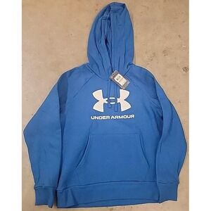 Under Armour Women's Rival Fleece Big Logo Hoodie Small
